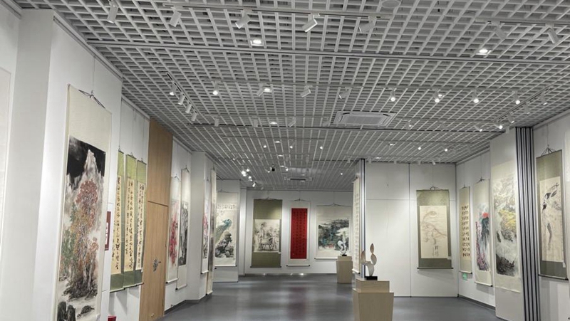 赴一场文化盛宴 “大美大安”年味书画展开展